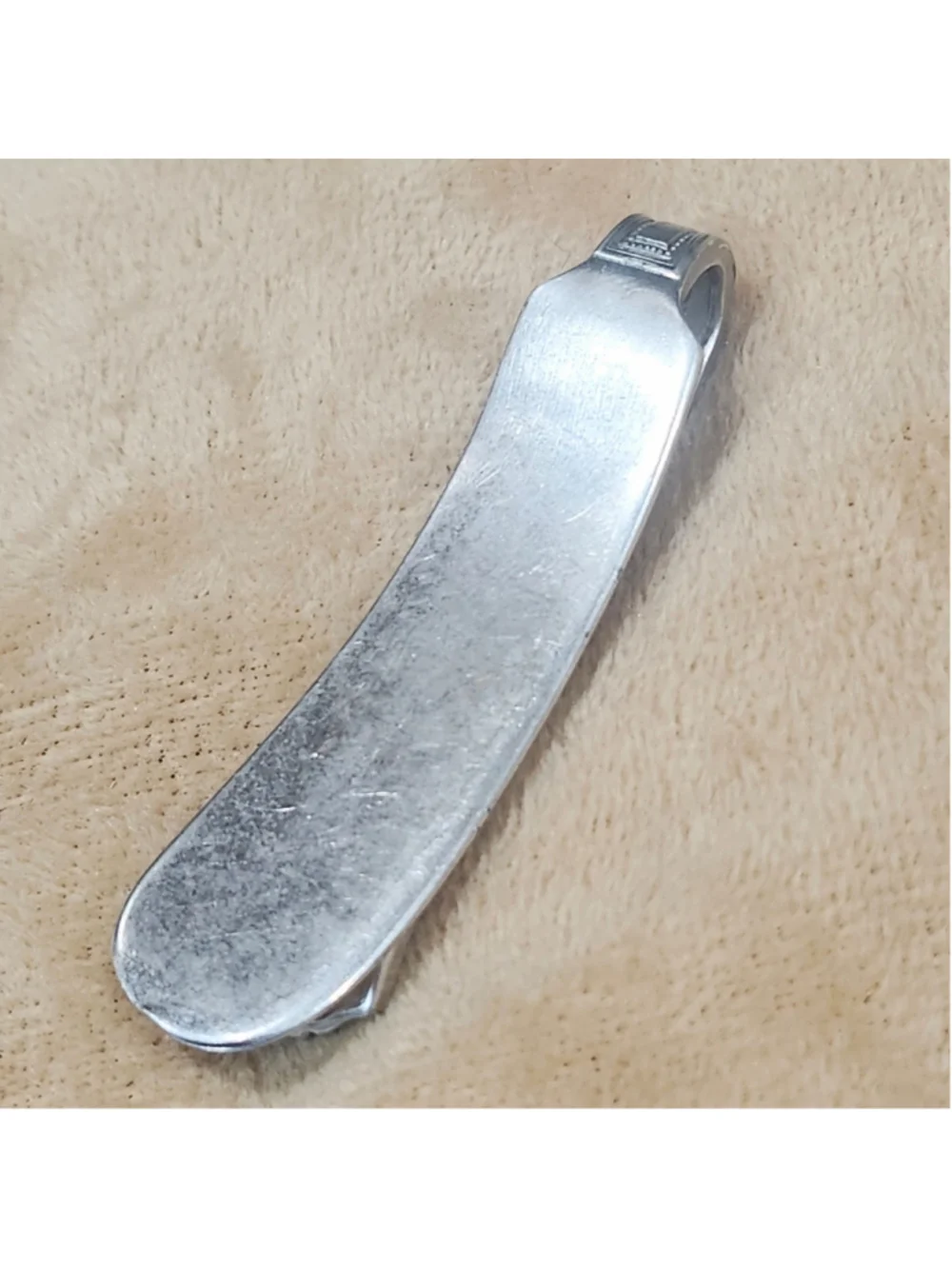 R&B Reed & Barton Silverplate Manor Money Clip Card Holder